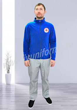 Толстовка мужская для скорой помощи арт. СП-03-04-ФЛ