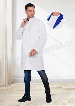 Халат медицинский мужской арт. М-20-71-ТС